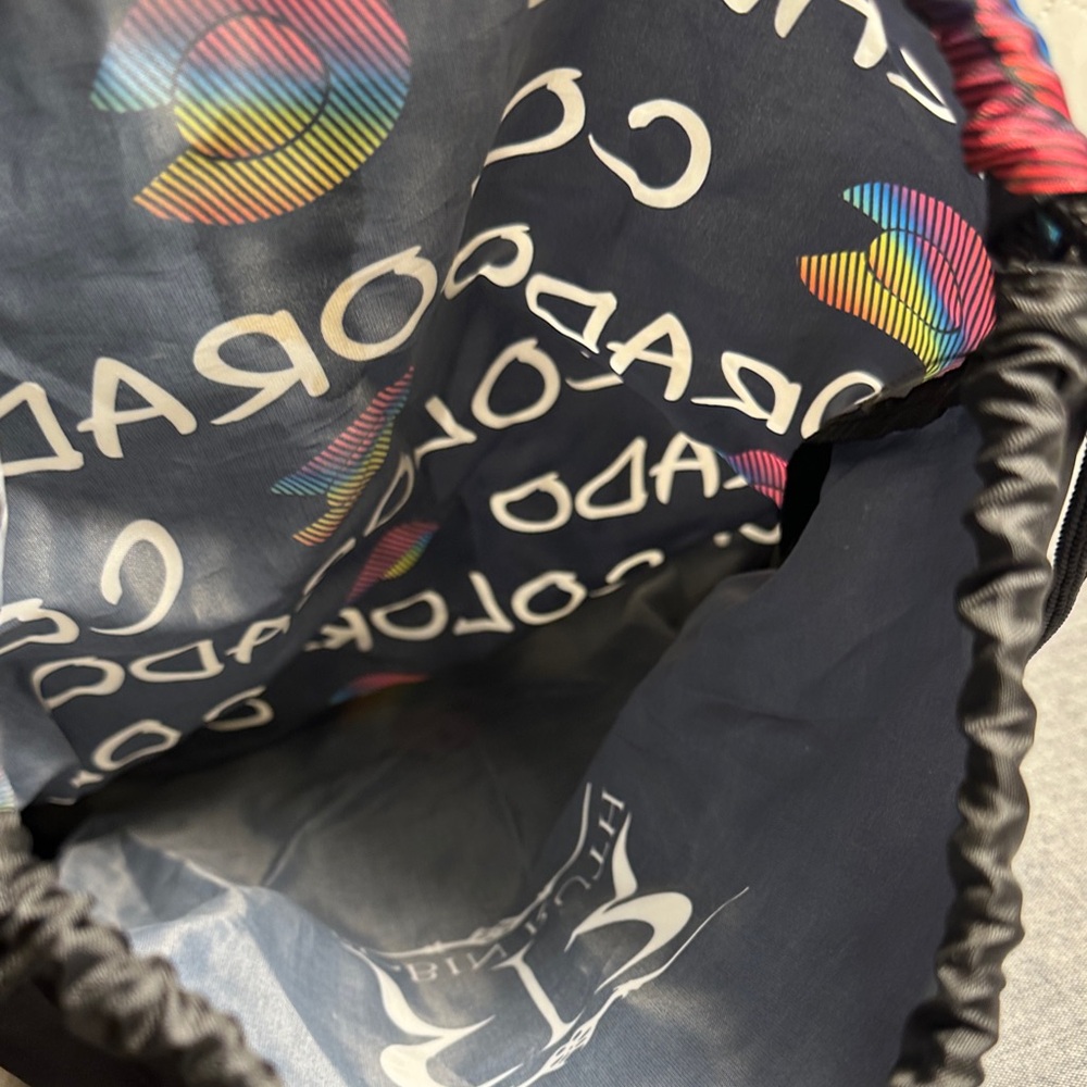 Robin Ruth Black Logo Backpack - Picture 5 of 5